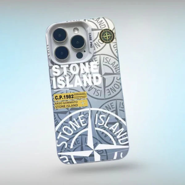 Coque Stone Blanc